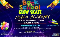 Back to School Glow Skate